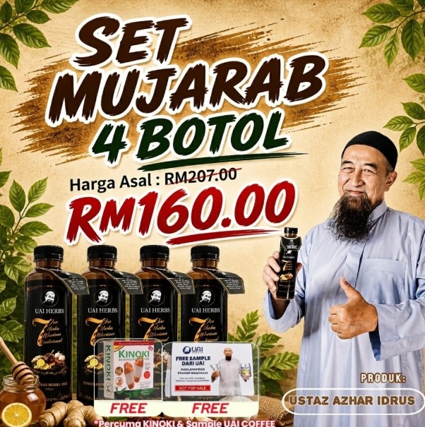 Pakej 4 Botol